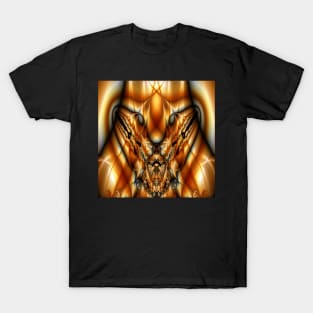 golden brown tigers eye T-Shirt